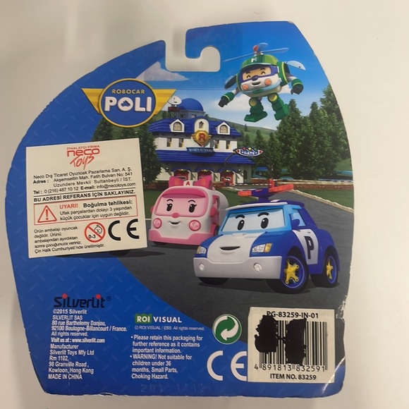 Robocar Poli Die-cast Series : Benny Little Car Figure Handheld Toy Genuine - Picture 4 of 7